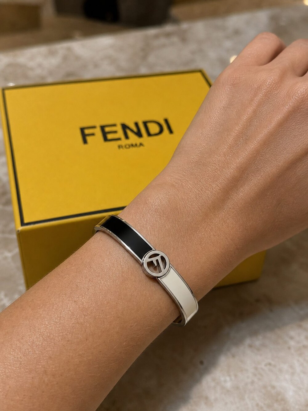 Fendi Modern Designer Bracelet Style 5 | New with Box - Picture 8 of 9